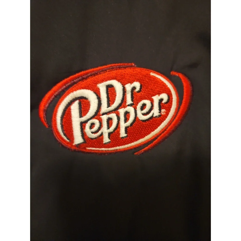 Port Authority Dr Pepper Puffer Vest Mens Large Black J706 SEC Championship 2011 - Picture 3 of 4